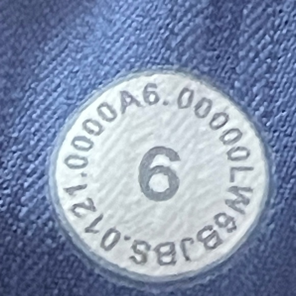 Lululemon Beyond the Studio Crop Water Drop Blue High Waisted Women's 6 - Picture 9 of 9